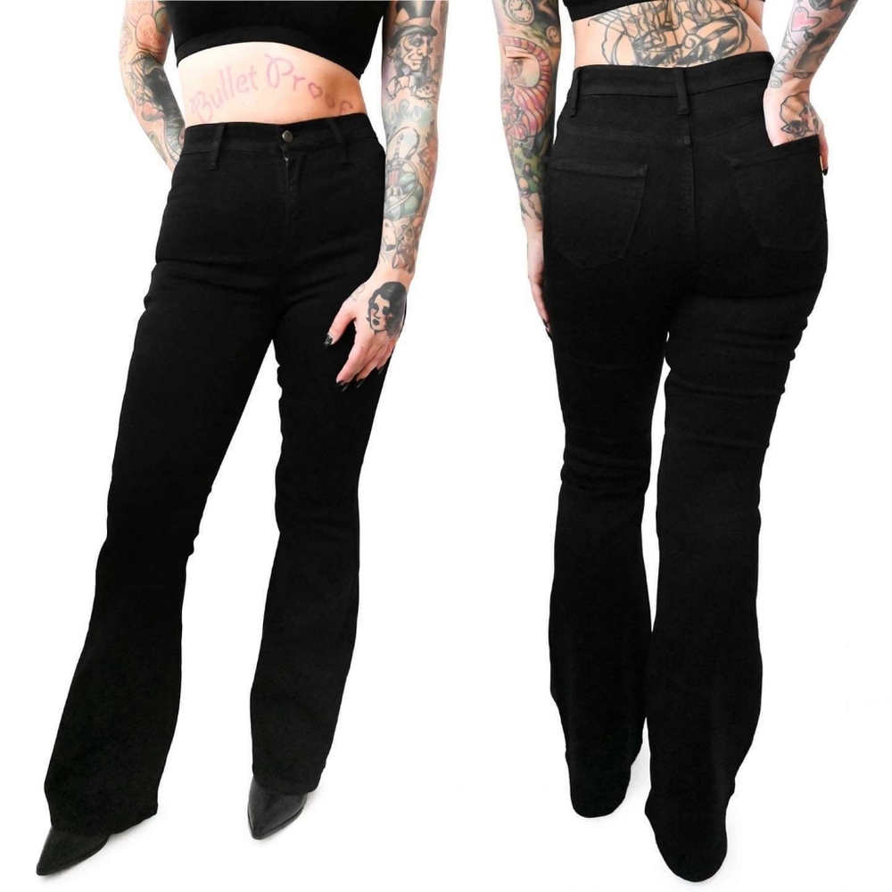 FOXBLOOD High Waisted Flare Jeans NWOT vibrant m.i.u